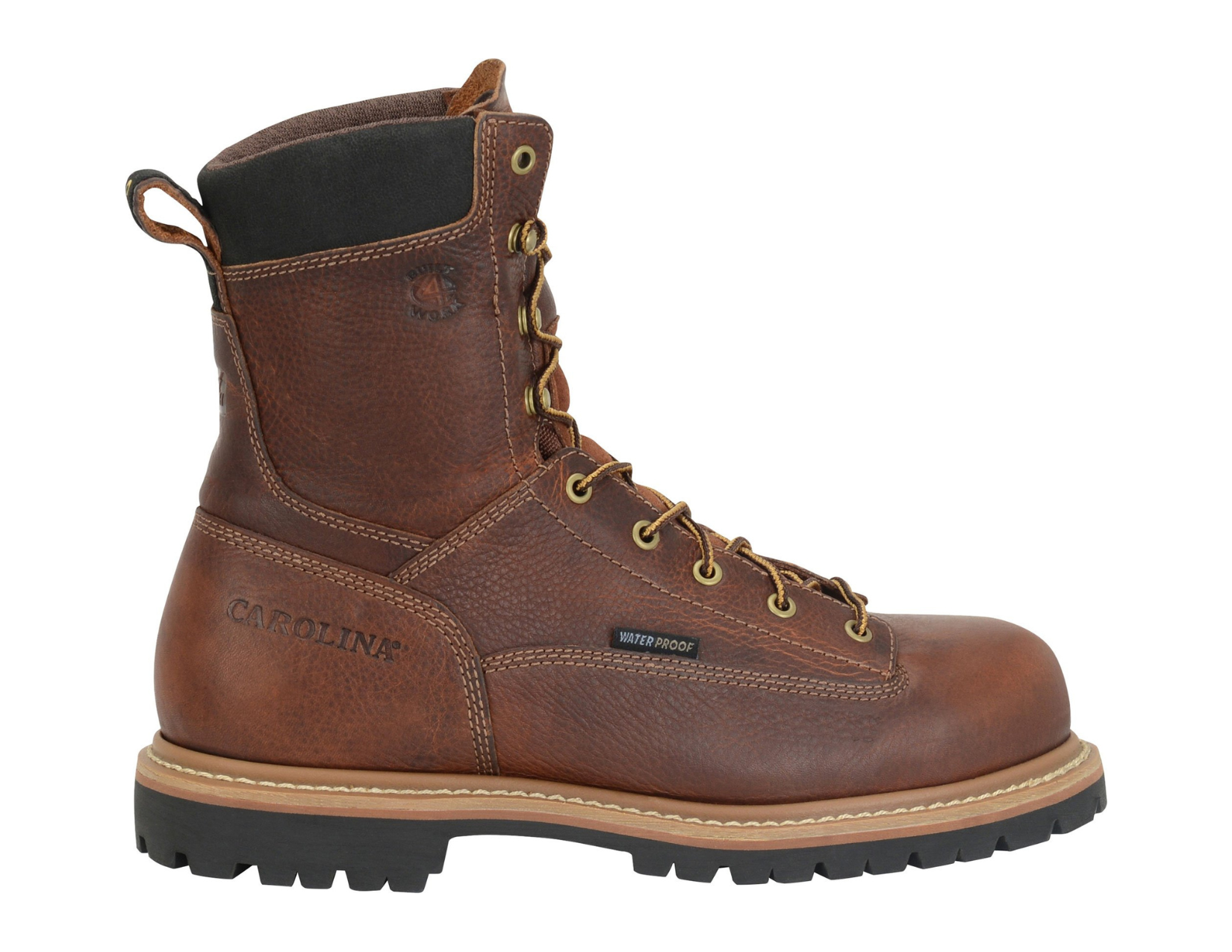 Carolina® Grind Men’s 8” Waterproof Lace to Toe Composite Toe Work Boot